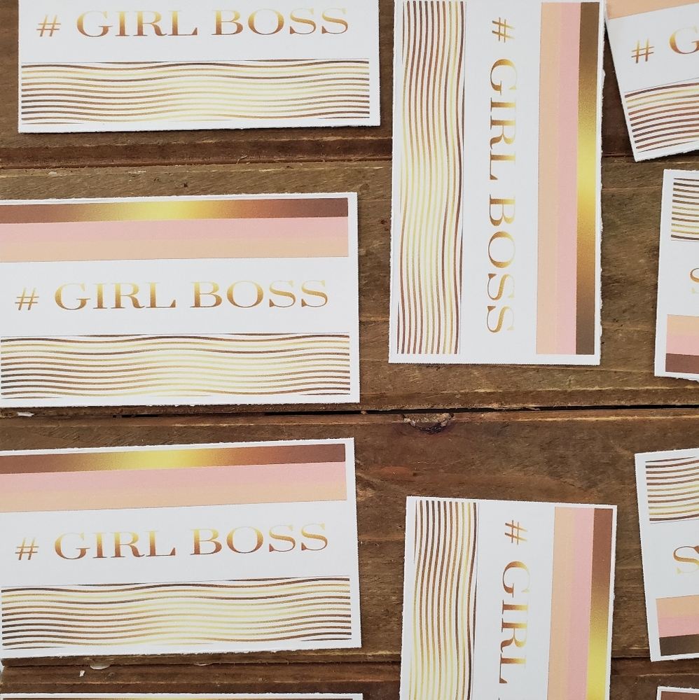 Thank You Cards 50 Girl Boss Shopaholic Poshaholic